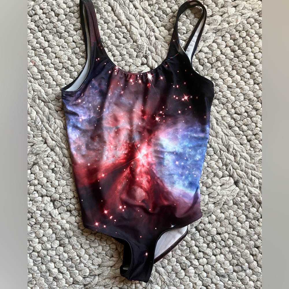 Shadowplay NYC Galaxy Print One-Piece Swimsuit